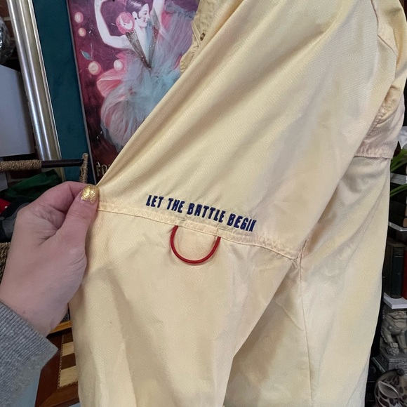 Berkley Long Sleeve Performance Tech Fishing Shirt M Mens Oatmeal Poly - Picture 5 of 8